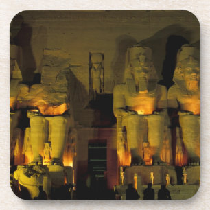 AF, Egypt, Abu Simbel. Colossal Figures of Coaster