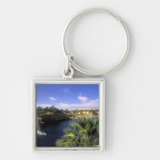 AF, Egypt, Upper Egypt, Aswan. River Nile, Key Ring (Front)