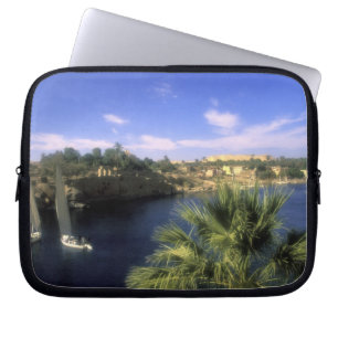 AF, Egypt, Upper Egypt, Aswan. River Nile, Laptop Sleeve