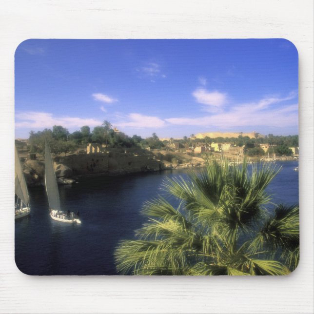 AF, Egypt, Upper Egypt, Aswan. River Nile, Mouse Mat (Front)