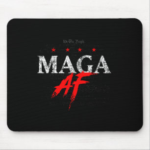 Af Shirt Trump 2024 Republican Take America Back Mouse Mat