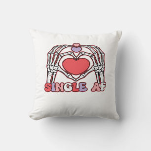 Af Skeleton Hands Valentines Day Classic Look Cushion