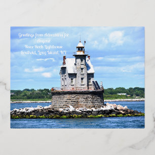 AFA Race Rock Lighthouse postcard