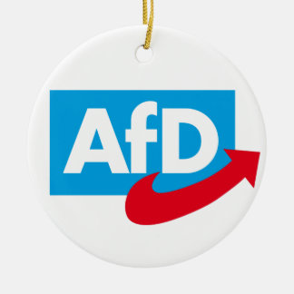 AfD:Alternative für Deutschland Ceramic Tree Decoration