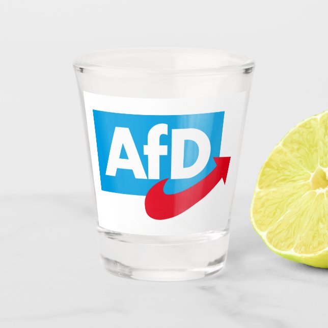 AfD:Alternative für Deutschland Shot Glass (Front)
