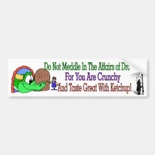 Affairs of Dragons Bumper Sticker