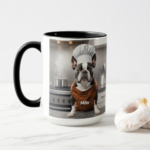 Affectionate Boston Terrier Personalized Mug