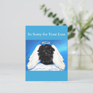 Affenpinscher Angel Postcard