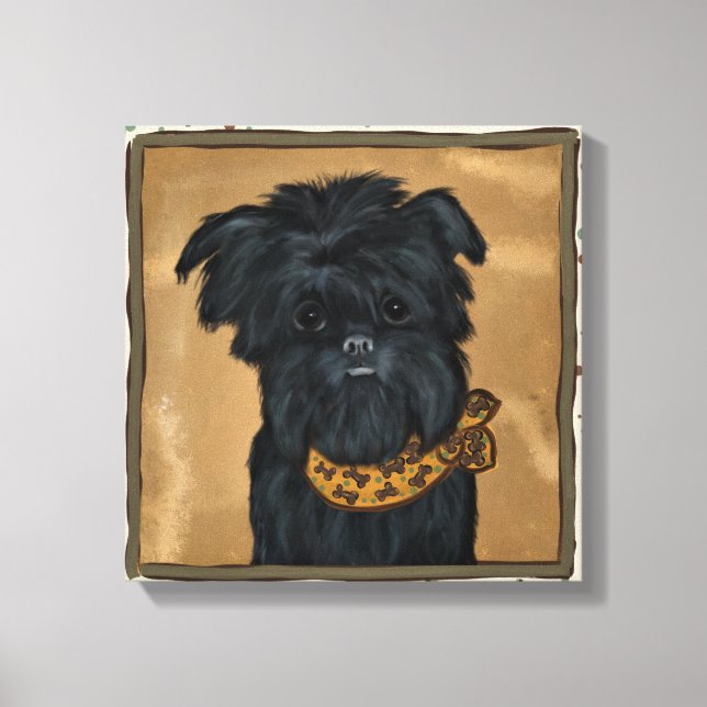 AFFENPINSCHER CANVAS PRINT (Front)