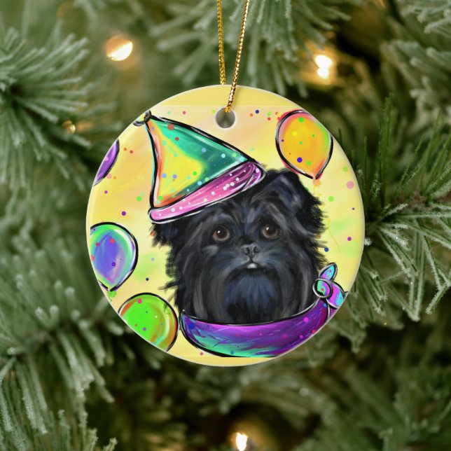 Affenpinscher     ceramic tree decoration (Tree)