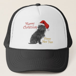 Affenpinscher Christmas Trucker Hat