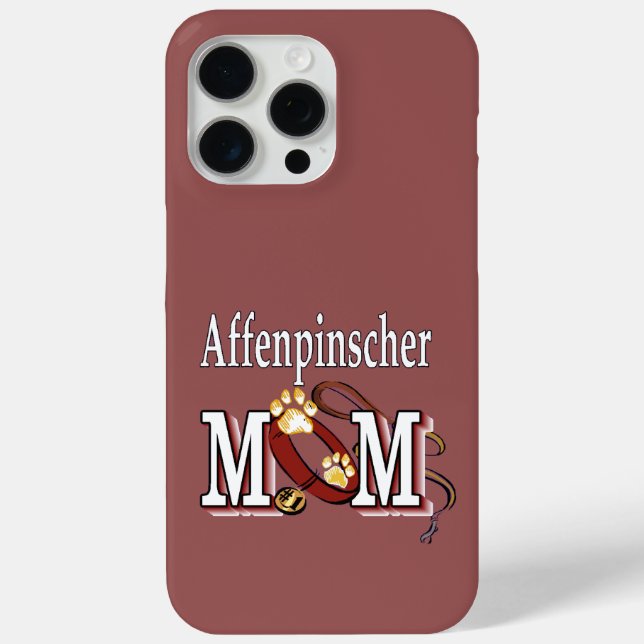 Affenpinscher Dog Mum Case-Mate iPhone Case (Back)