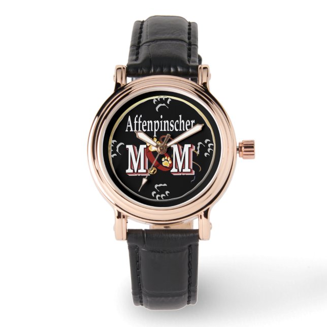 Affenpinscher Dog Mum Watch (Front)