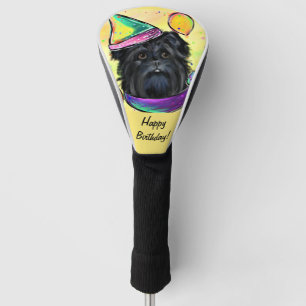 Affenpinscher golf head cover