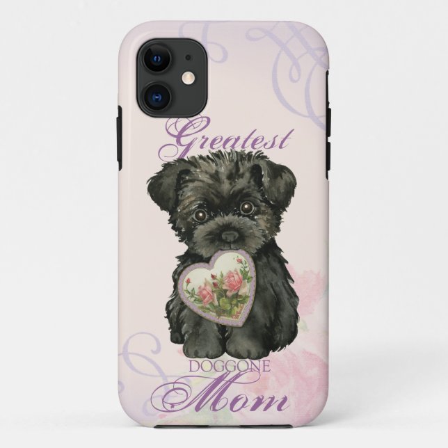 Affenpinscher Heart Mum Case-Mate iPhone Case (Back)