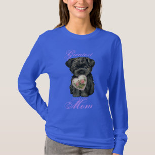 Affenpinscher Heart Mum T-Shirt
