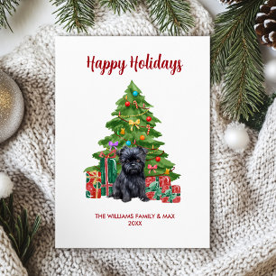 Affenpinscher Holiday Card