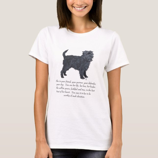 Affenpinscher Keepsake T-Shirt (Front)