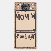 Affenpinscher Mum Notes Paws and Reflect