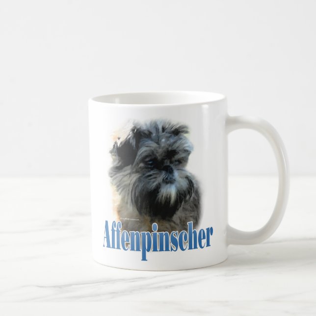 Affenpinscher Name Coffee Mug (Right)
