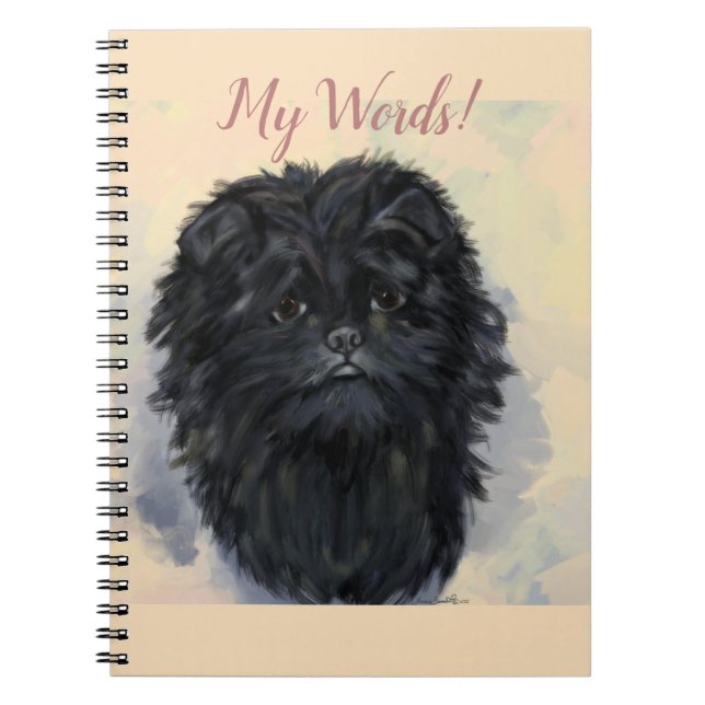 Affenpinscher Notebook (Front)