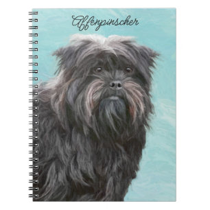 Affenpinscher Painting - Cute Original Dog Art Notebook