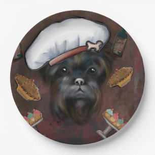AFFENPINSCHER PAPER PLATE