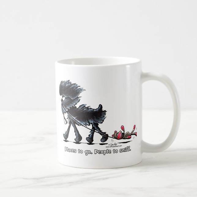 Affenpinscher Places to Go Coffee Mug (Right)