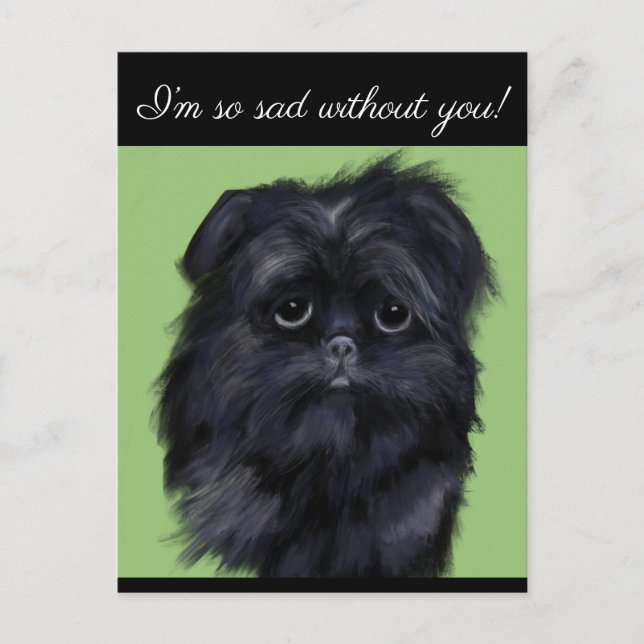 AFFENPINSCHER             POSTCARD (Front)