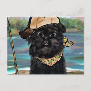 Affenpinscher postcard