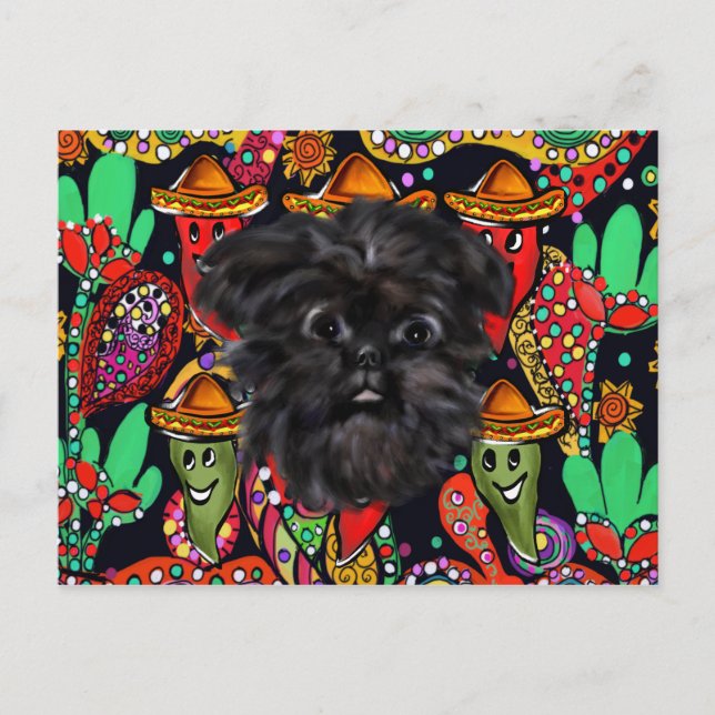 Affenpinscher  postcard (Front)