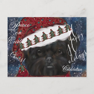 Affenpinscher  postcard