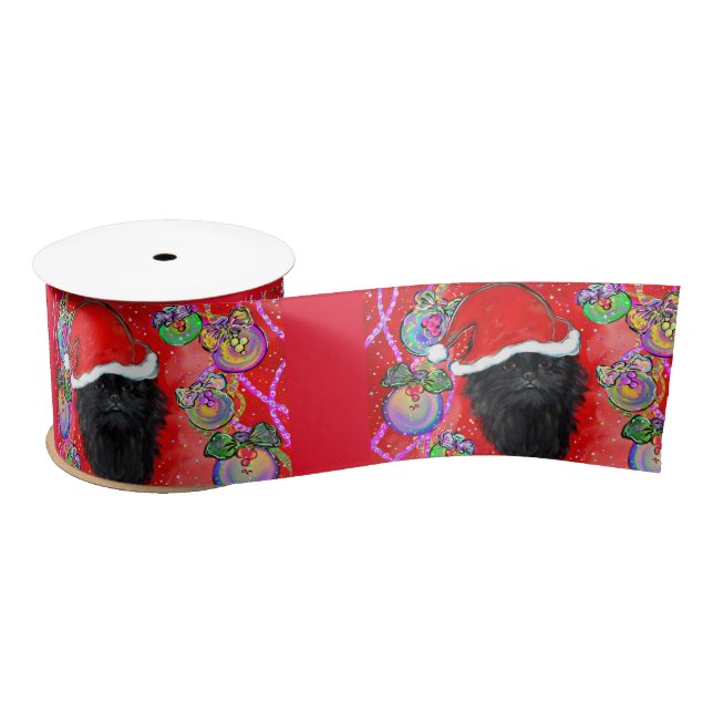 Affenpinscher Satin Ribbon (Spool)