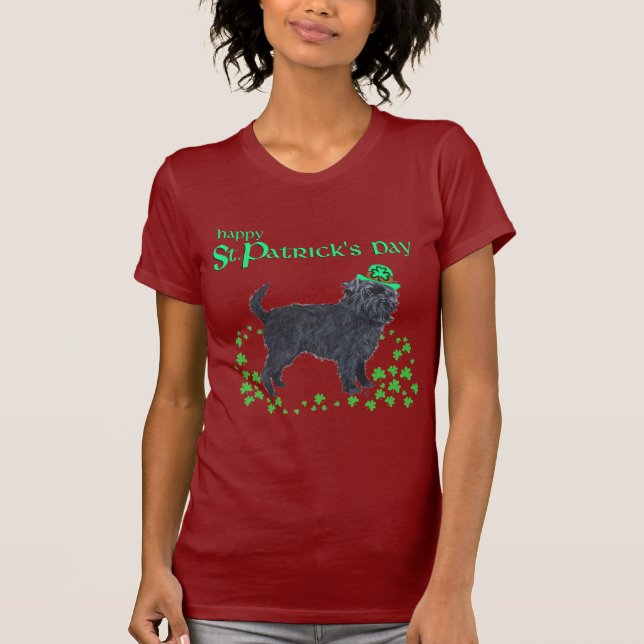 Affenpinscher St Patricks Day T-Shirt (Front)