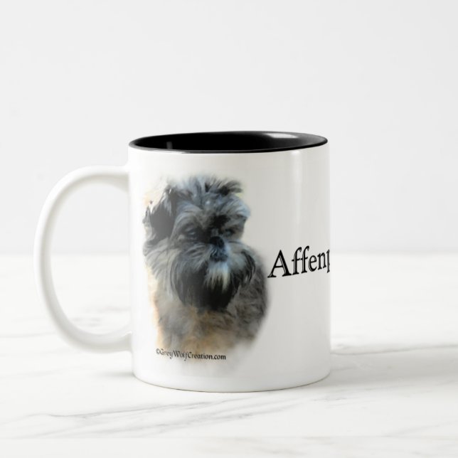 Affenpinscher Trivia Mug (Left)