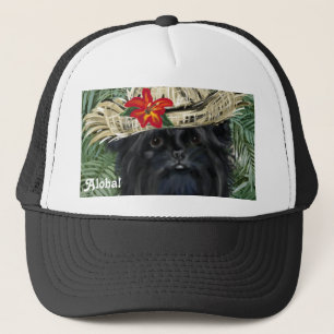 Affenpinscher   trucker hat