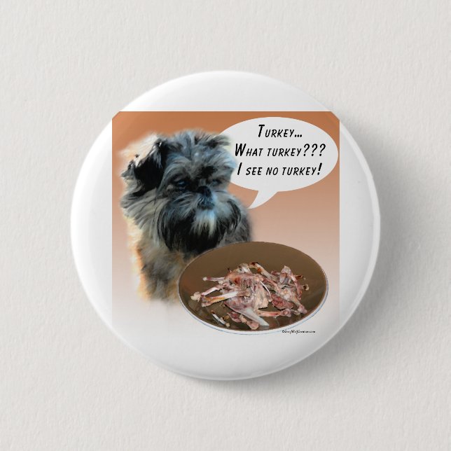 Affenpinscher Turkey 6 Cm Round Badge (Front)