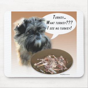 Affenpinscher Turkey Mouse Mat