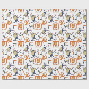 Affentanz Wrapping Paper