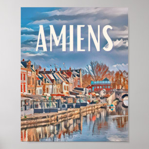 Affiche Amiens Photo Vintage  Poster