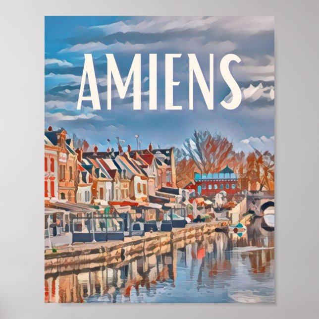 Affiche Amiens Photo Vintage  Poster (Front)