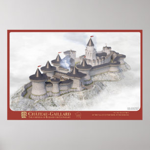 Affiche CHÂTEAU-GAILLARD - On the sea of winter mi Poster