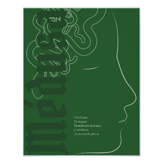 Affiche Médusa Photo Print
