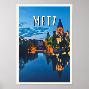 Affiche Metz Photo Vintage  Poster