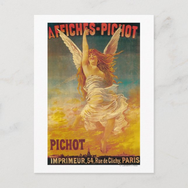 Affiches-Pichot Promotional Poster Postcard (Front)