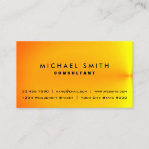 Affiliate Marketing Consulting Golden Marble Business Card
