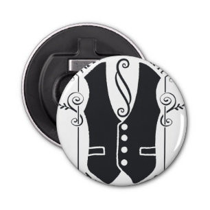 Affiliated With The Hustlers Bottle Opener