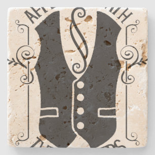Affiliated With The Hustlers Stone Coaster