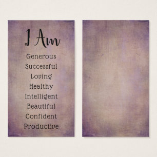 Affirmation Cards: Choose Your Own Positive Words