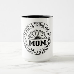 Affirmation Circle MOM Mug